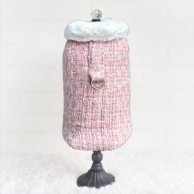 Annabella Dog Coat (Color: Pearl, size: SM)