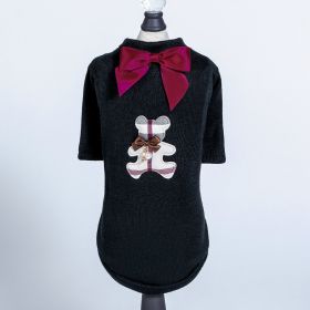 Burberry Dog Tee (Color: Baby Blue, size: SM)